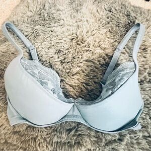 La Perla Blue Lace Bra 34D